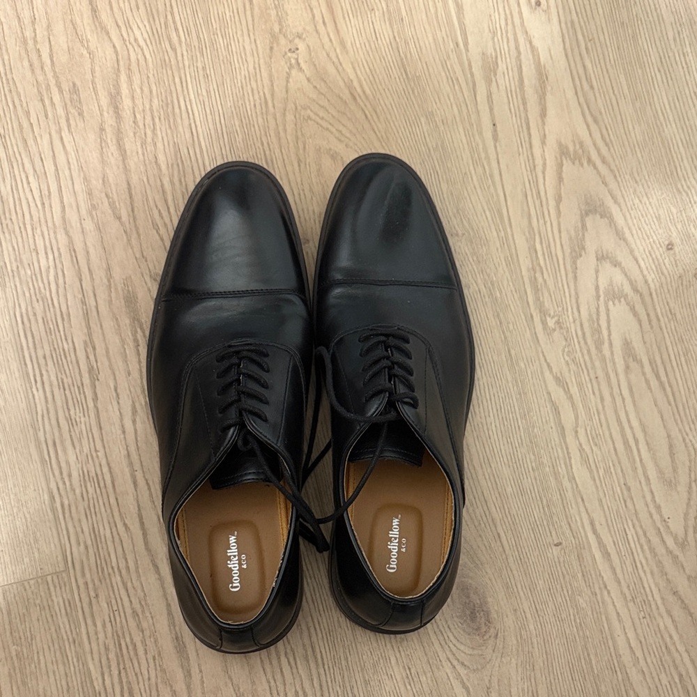 Goodfellow & Co Black Leather Oxfords